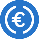 Circle EURO Coin